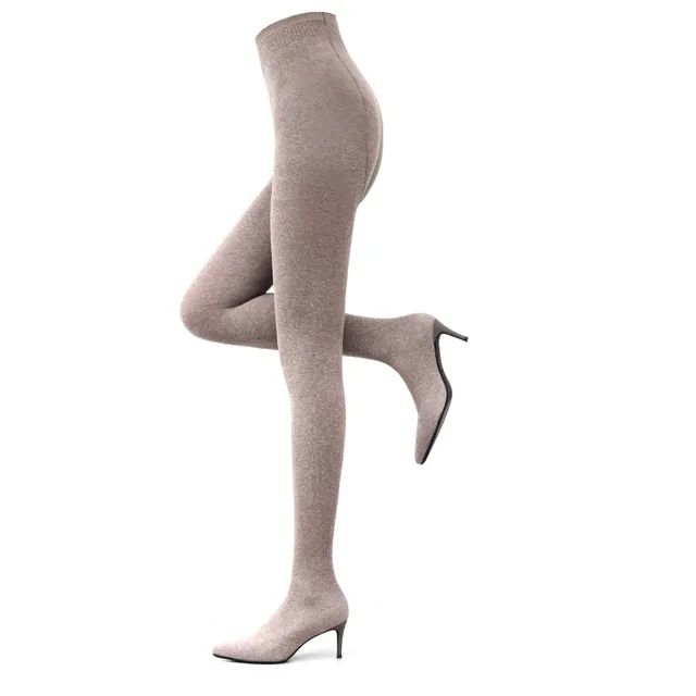 About 10cm stretch For plus sizes please add custom fee to order. Measurements Required: 1. Height from your Heel to crotch2. Height from your Heel to Waist PLEASE MAKE SURE YOU INCLUDE THE MEASUREMENTS ABOVE ALL MEASUREMENTS IN CM SIZE 7 Waist is about 78cm hip is 84cm SIZE 9，Waist is about 80cm hip is 88cm Size 12，Waist is about 82cm hip is 89cm About 10cm stretch. IF YOUR WAIST /HIPSMEASUREMENTS DOES NOT FALL WITHIN 10 CM OF YOUR SIZE MEASUREMENT, PLEASE CHOOSE PLUS SIZE FOR CUSTOM FIT AND GI Elegant Fitted Beige Hosiery, Beige Fitted Thigh-high Hosiery, Beige Fitted Full-length Legwear, Elegant Fitted Beige Tights, Fitted Beige Elastane Tights, Elegant Fitted Elastane Hosiery, Elegant Full Length High Stretch Hosiery, Elegant Fitted Winter Legwear, Fitted Thigh High Hosiery For Fall