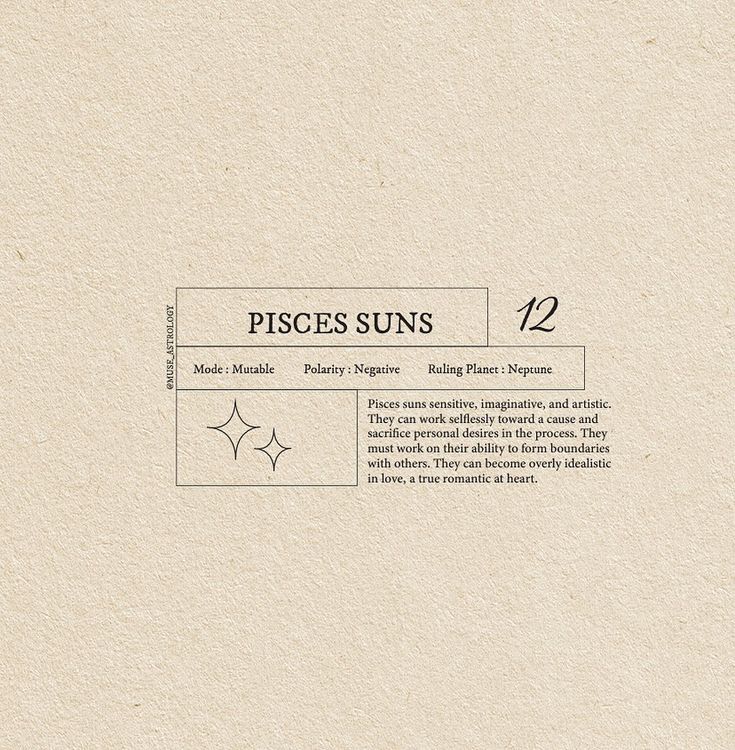 a piece of paper with the words pisces suns written in black on it