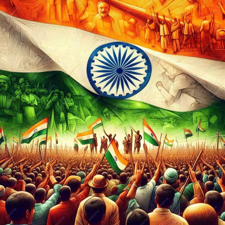 Premium Photo | A large crowd of people are gathered together in front of a flag that says india India Flag Aesthetic, Independence Photos, Creative India, India Pic, Flag India, Hindu Muslim, 3d Butterfly Wall Art, Muslim Photos, Avengers Cartoon