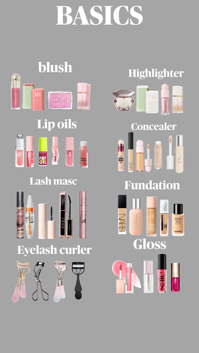 #makeup #basics Makeup Routine Guide, Preppy Makeup, Makeup Starter Kit, Makeup Order, Simple Makeup Tips, Makeup Face Charts, Sephora Skin Care, Makeup Accesories, Makeup Help