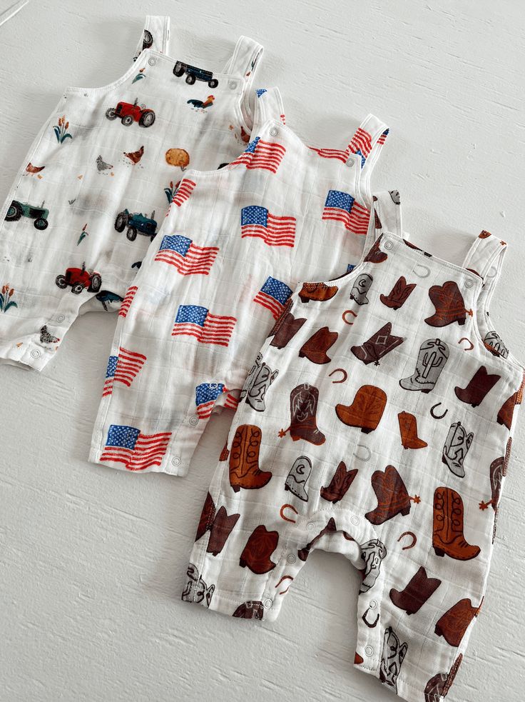 100% Organic Cotton Muslin Wash Cold/Dry Low Heat or Hang Dry Western Baby Nursery, Western Baby Boy, Boy Baby Nursery, Country Babies, Newborn Baby Outfits, Country Nursery, Country Baby Boy, Twin Baby Clothes, Boy Onesies