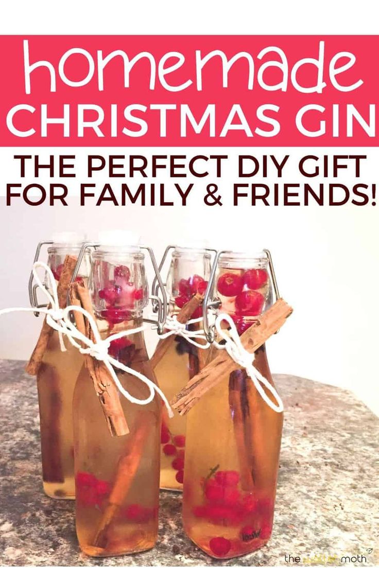 homemade christmas gin the perfect diy gift for family and friends