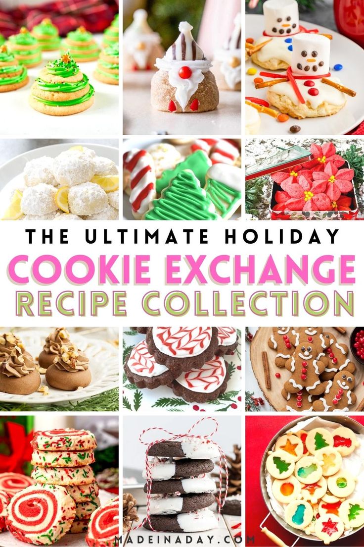 the ultimate holiday cookie exchange recipe collection is here to help you enjoy it all year long