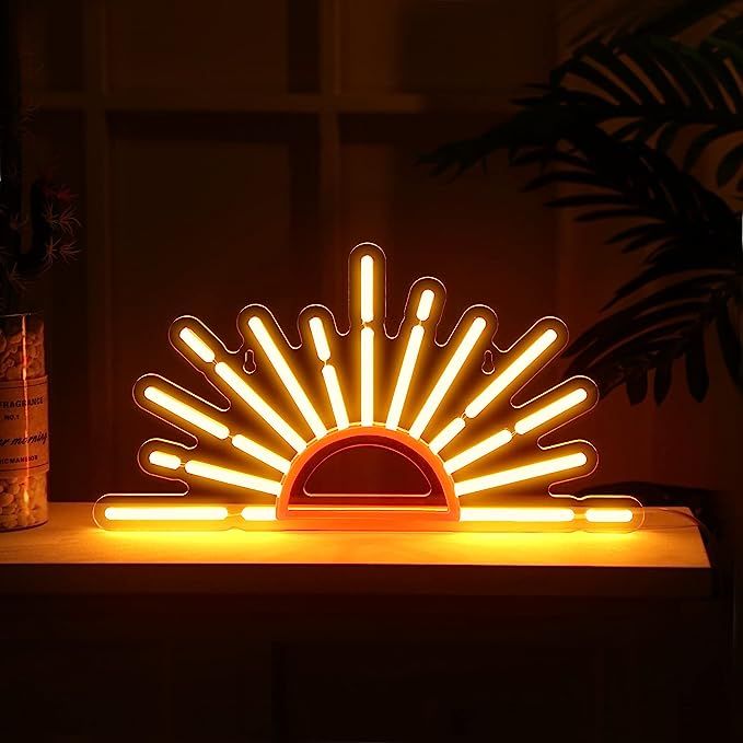 a decorative light that is sitting on top of a table