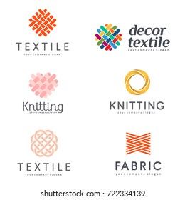 the logos for different types of fabrics and fabricing products stock photo - image 3497