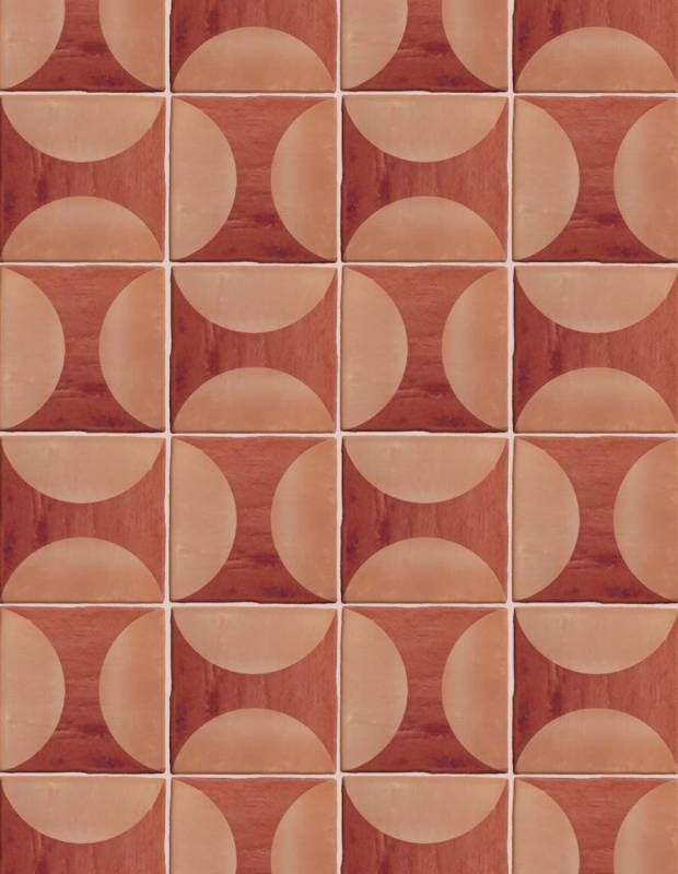 an image of a tile pattern that looks like it is made out of wood and has circles