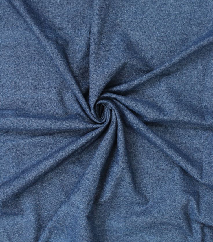 the blue fabric is very soft