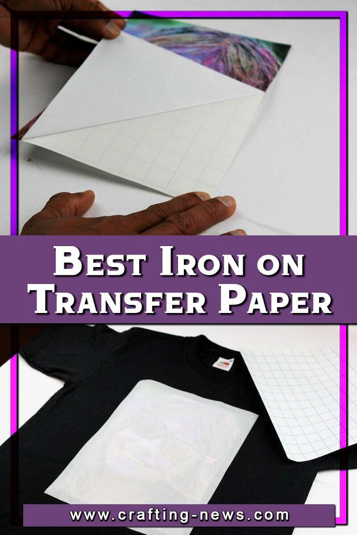 the best iron on transferer paper