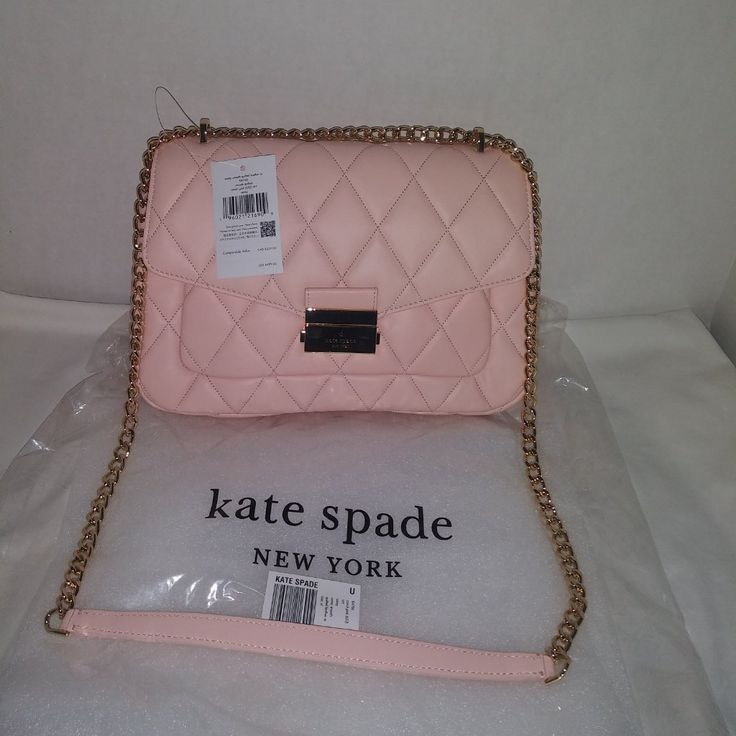 Kate Spade Conch Pink Carey Cross Body/Handbag Bag. New With Tags. Elegant Bags With Chain Strap For Errands, Chic Blush Shoulder Bag For Travel, Elegant Satchel With Chain Strap For Errands, Blush Rectangular Shoulder Bag For Shopping, Blush Bag With Detachable Strap For Shopping, Elegant Flap Bag With Detachable Handle For Errands, Blush Clutch Bag For Travel, Feminine Rectangular Shoulder Bag With Chain Strap, Kate Spade Evening Shoulder Bag With Adjustable Strap