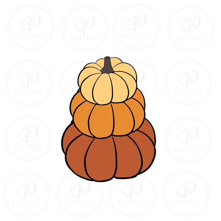 a pumpkin sitting on top of another pumpkin