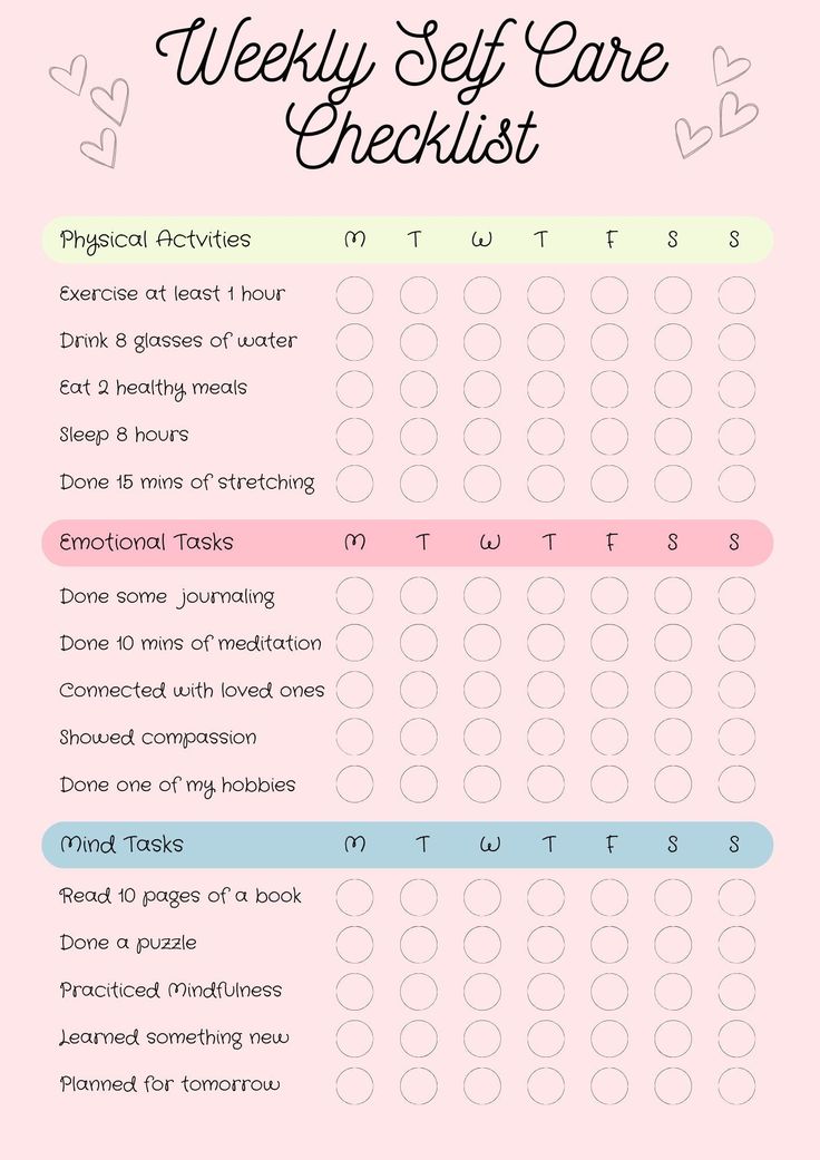 : 5 Simple Ways to Take Care of Yourself  #selfcare #wellness #mentalhealth #selflove  5 simple ways to take care of yourself, including: eating healthy, getting enough sleep, exercising, and spending time with loved Physical Self Care Checklist, Self-care Routine List, Self Care Checklist For Women, Self Care Chart, Self Care Checklist Free Printable, Standards List, Weekly Self Care Checklist, Self Care Template, Self Care Shopping List