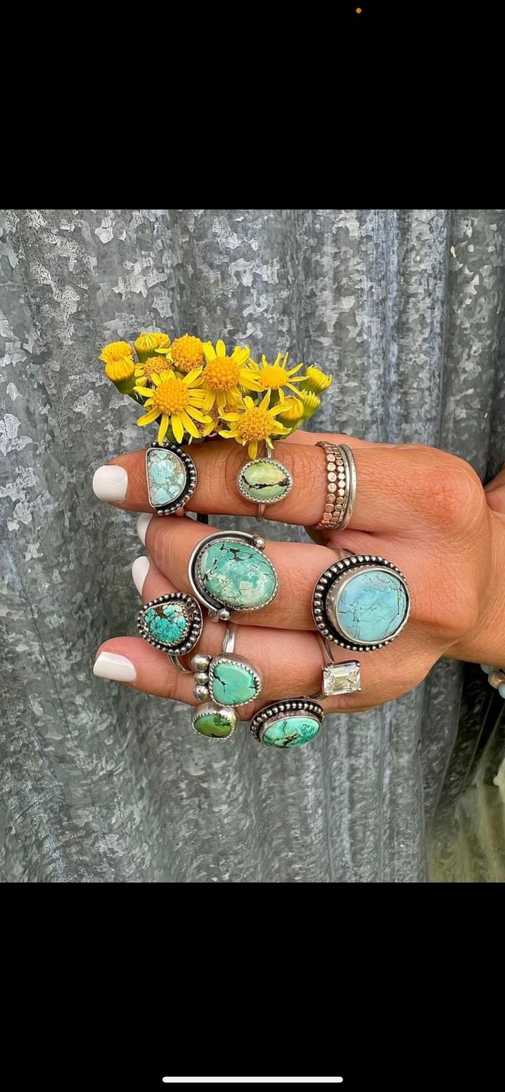 Turquoise handcrafted rings often feature vibrant blue to green stones, sometimes with intricate veining or matrix patterns. The stones are usually set in sterling silver, with detailed metalwork that may include filigree, engraving, or stamped designs. The settings often showcase traditional Native American or Southwestern styles, with motifs such as feathers, arrows, or floral patterns. Each ring is unique, highlighting the natural beauty and variations of the turquoise stones. The craftsmansh Artisan Turquoise Ring Jewelry, Vintage Chrysocolla Turquoise Ring, Southwestern Chrysocolla Gemstone Rings, Southwestern Turquoise Chrysocolla Ring, Southwestern Chrysocolla Turquoise Ring, Artisan Turquoise Cabochon Ring, Artisan Turquoise Ring With Chrysocolla, Bohemian Oval Chrysocolla Ring, Artisan Turquoise Ring With Patina