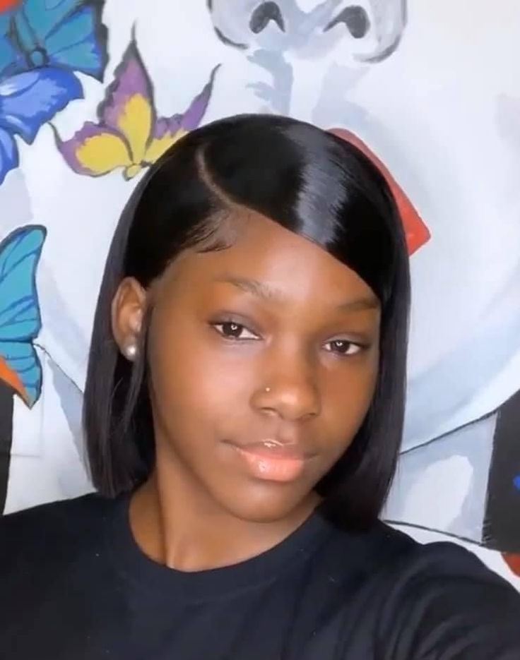 Bob With Swoop, Short Weave Hairstyles, Hair Threading, Barbie Hairstyle, Natural Hair Growth Tips, Virgin Hair Wigs, Quick Weave Hairstyles, Goddess Hairstyles, Human Virgin Hair