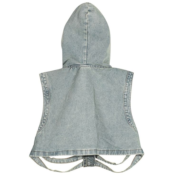 Material: Cotton Lining Material: Cotton Item Type: Outerwear & Coats Hooded: No Gender: MEN Decoration: HOLE Collar: Square Collar Clothing Length: Short Closure Type: Single breasted eta = 2-3 weeks Crop Top Men, Denim Vest Men, Dark Skeleton, Hooded Gilet, Top Streetwear Brands, Vest Crop Top, Blue Black Color, Hoodie Vest, Hooded Vest