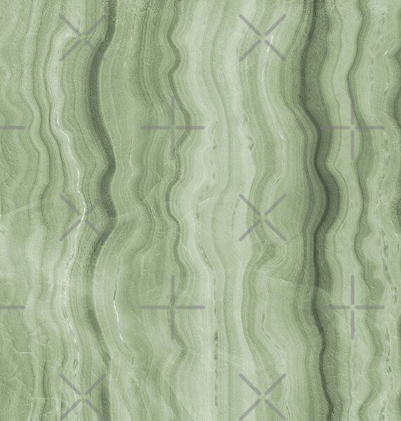 a green marble textured wallpaper with lines and crosses in the center, as well as an abstract design