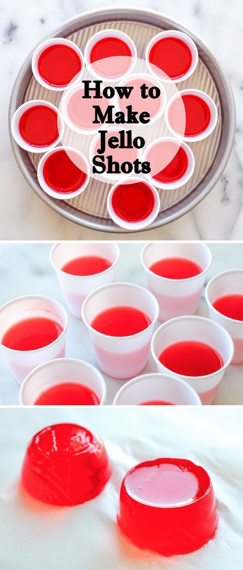 how to make jello shots for kids