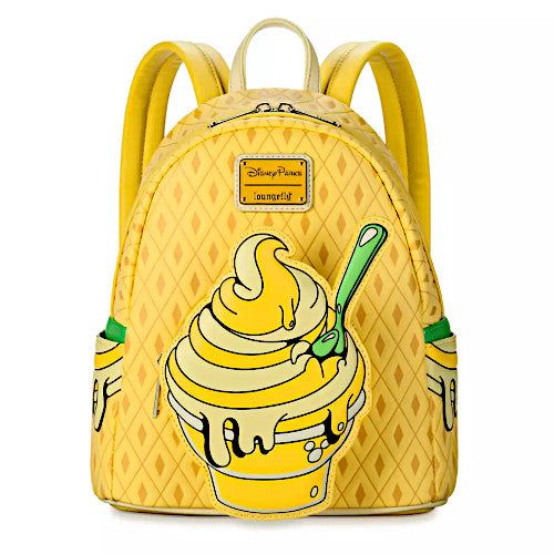 EXCLUSIVE DROP: Loungefly Disney Eats Pineapple Swirl Mini Backpack - Loungefly Purse, Disney Backpack, Disney Eats, Loungefly Mini Backpack, Disney Loungefly, Disney Dooney, Mini Mochila, Dole Whip, Loungefly Bag