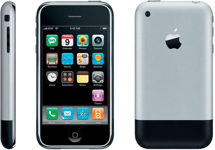 an apple iphone is shown in this image