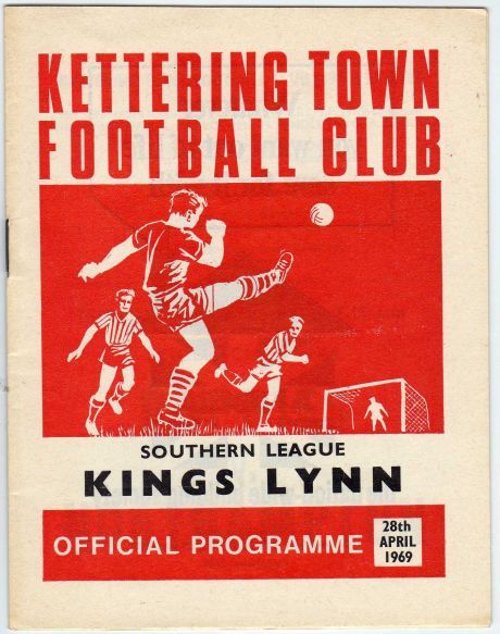 the official program for the football match between kings lyn and king's lynn