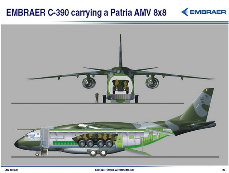 an airplane is shown in three different views