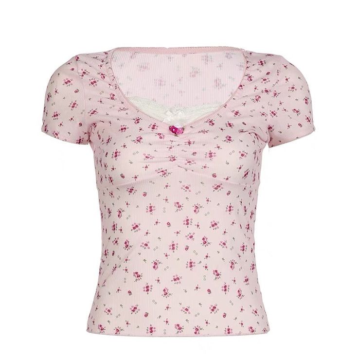 𝒜𝒷ℴ𝓊𝓉: 95% Polyester, 5% Spandex ♡ 𝓈��𝒾𝓏𝒾𝓃ℊ ♡ TOP Size Length(in) Bust(in) Waist(in) S 15.6 29.7 23.6 M 15.9 30.7 25.2 L 16.1 32.3 26.8 Size Length(cm) Bust(cm) Waist(cm) S 39.5 74 60 M 40.5 78 64 L 41.5 82 68 Goth Skirts, Kawaii Summer, Crop Top Y2k, Gothic Skirts, Cute Coquette, Patchwork Shorts, Jeans Outfit Summer, French Floral, Crop Top Dress