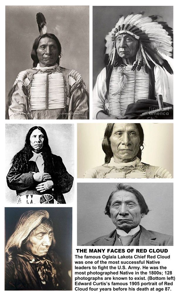 four native american indians are shown in black and white, with the caption's description