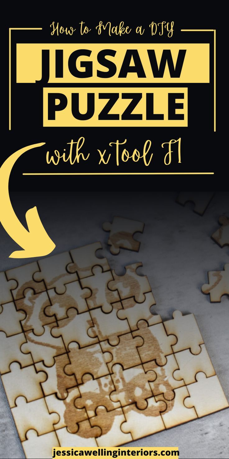 jigsaw puzzle with the title how to make a diy jigsaw puzzle with xtools