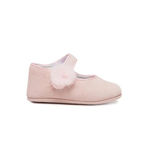 Our baby girl Mary Janes by Childrenchic® are an infant shoe essential. Hand-crafted in Spain using top-quality suede in chic timeless colors. These baby prams feature an easy Velcro®... Baby Prams, Our Baby, Baby Steps, Crib Shoes, Cushion Pads, First Baby, Slide Slipper, Snap Button, Shoe Collection