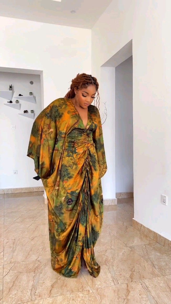 Bubu Agbada Gown Styles, Bubu Adire Styles, Different Types Of Bubu Gown, How To Style Corset Tops Modest, Bubu Gown Styles With Crepe, Boubou Dresses For Women, Different Bubu Gown Styles, African Auntie Dress, Adire Bubu Styles For Women