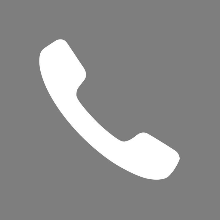 an image of a white phone icon on a gray background with the text, call us today