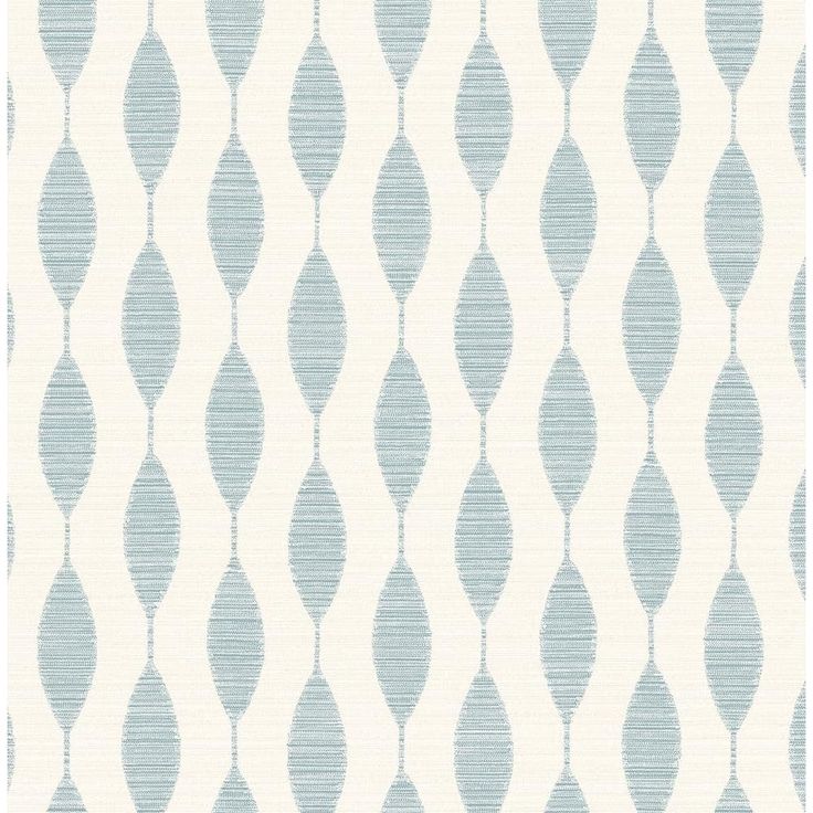 a blue and white wallpaper with wavy lines