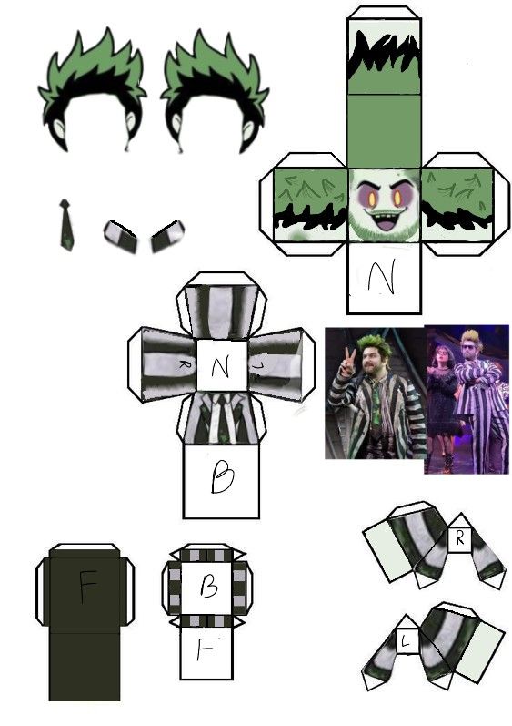 the joker paper toy is shown with instructions to make it