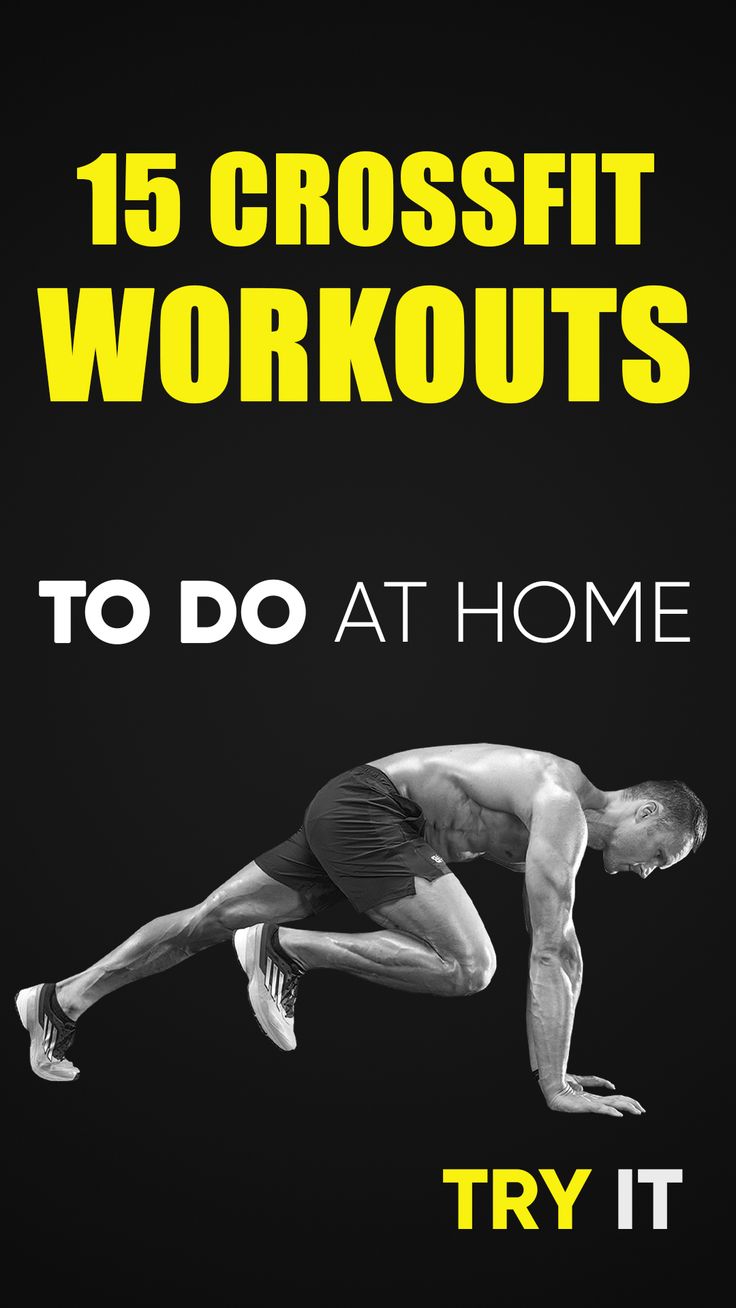 the crossfit workout guide for beginners to do at home by try it