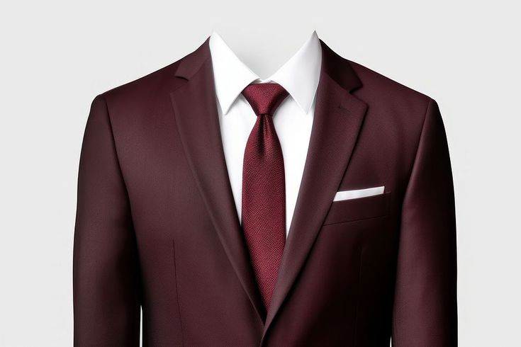 Elegant maroon suit with tie | free image by rawpixel.com / Jubjang Maroon Suit, Png Shirt, Free Image, Mens Shirts, Mens Outfits, Red, Quick Saves, Clothes