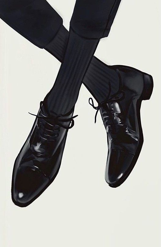 Shoe Angle Reference, Dress Shoe Reference, Dress Shoes Reference, Shoe Reference, Study Outfit, Shoe Image, Brooch Men, Sheer Socks, Shoe Art