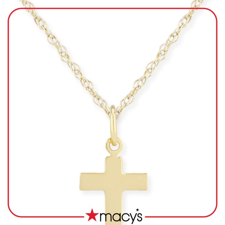 in stock Necklace Set, Cross Necklace, Gold Necklace, In Store, Buy Online, Pick Up, Yellow Gold, Free Shipping, Gold