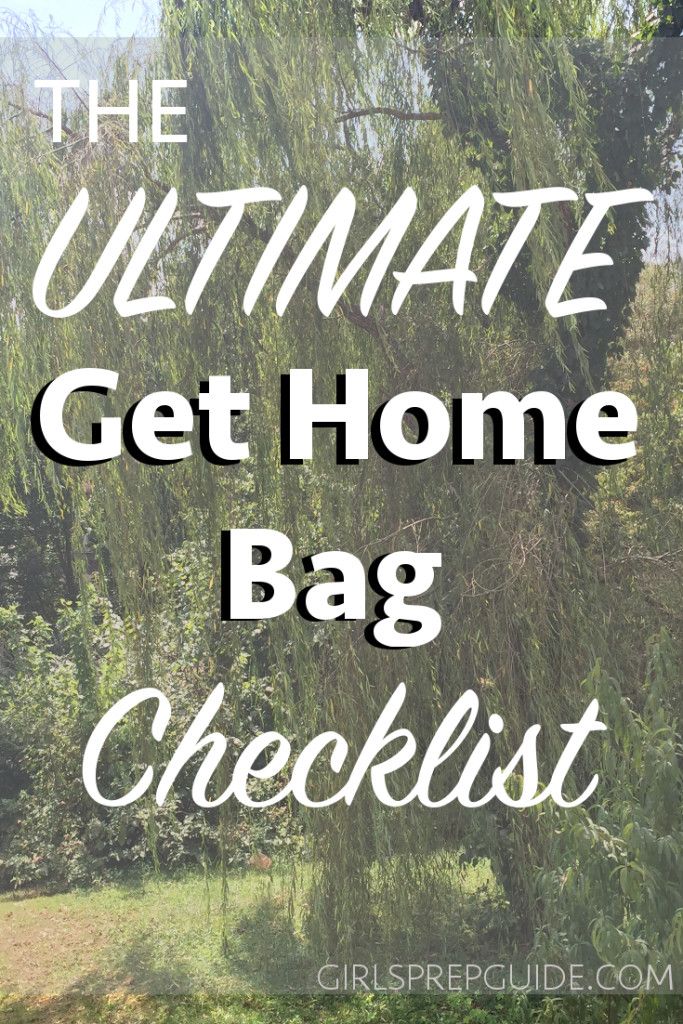 Emergency Go Bag, Get Home Bag, Bag Checklist, Emergency Survival Kit, Survival Bag, Survival Shelter, Zombie Survival, Homestead Survival, Emergency Prepping