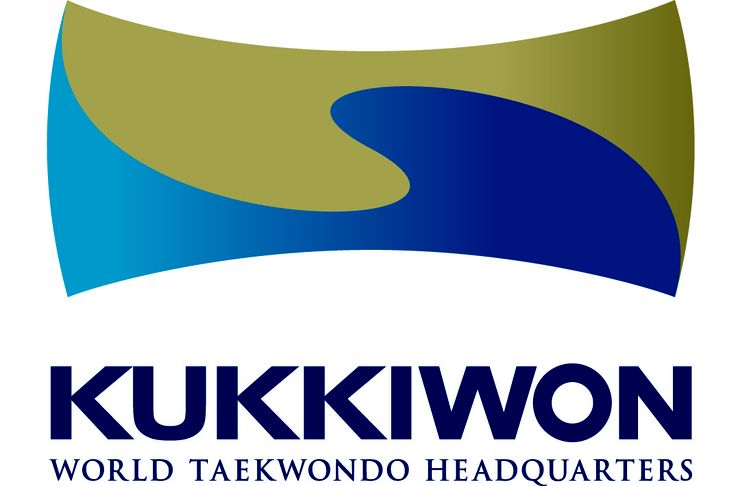 the logo for kuk kwon world taewondo headquarters