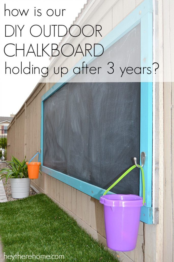 Chalkboard Diy, Outdoor Chalkboard, Amazing Backyard, Backyard Dreams, Big Backyard, Outdoor Play Area, Air Air, Outdoor Classroom, Backyard Play