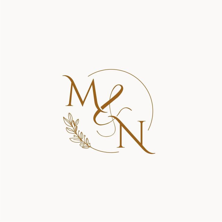 the m and n logo with an olive branch on it's left hand corner