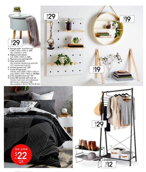 an ad for the ikea catalogue with pictures of furniture and accessories on display in it