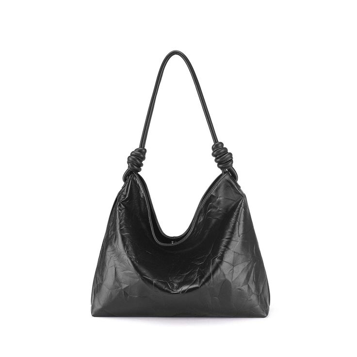 Ladies Single Strap Leather Shoulder Bag Top Handle Faux Leather Bag With Textured Finish, Modern Faux Leather Shoulder Bag With Textured Detail, Modern Textured Faux Leather Shoulder Bag, Trendy Textured Leather Top Handle Shoulder Bag, Modern Leather Hobo Bag With Double Handle, Versatile Textured Leather Top Handle Shoulder Bag, Chic Textured Leather Bag For Daily Use, Versatile Leather Hobo Bag With Leather Handles, Leather Hobo Bag Tote With Soft Leather