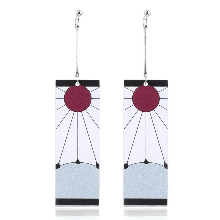 Earrings Anime, Weird Earrings, Anime Earrings, Cosplay Jewelry, Punk Earrings, Earrings Ideas, College Room, Anime Cosplay Costumes, Tanjiro Kamado