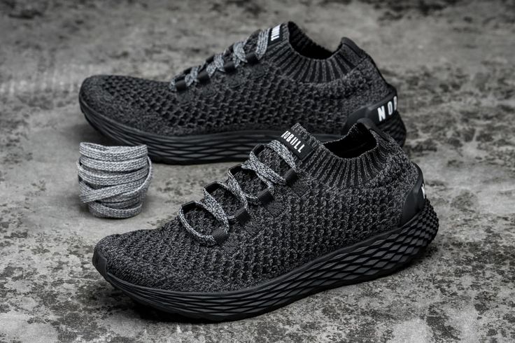 BLACK KNIT RUNNER (MEN'S)– NOBULL Knit Runner, Knit Shoes, Men's Shoe, Black Knit, Put On, Knitting Socks, All Black Sneakers, The Black, Shoes Mens