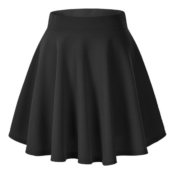 Here's What People Are Buying On Amazon Right Now Womens Pleated Skirt, Mini Skater Skirt, Peplum Tops, Spring Skirts, Heidi Klum, Summer Fabrics, Womens Basic, Womens Activewear, Black Skirt