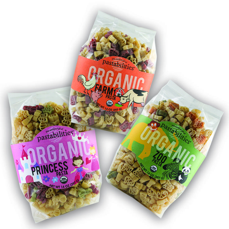 three bags of organic princess cereal