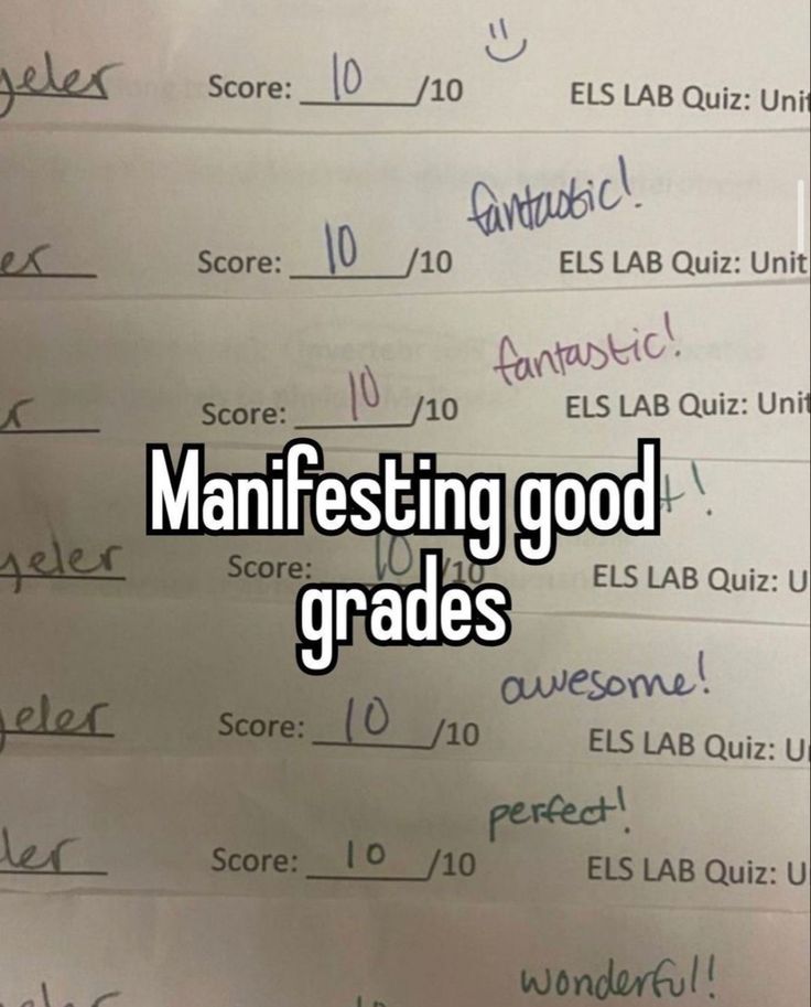 someone has written out their test results for the first time, and it looks like they are