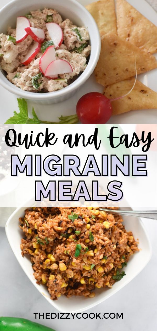 Following a migraine diet on a busy schedule can be tough. These meals use primarily pantry and fridge staples that make healthy cooking when you don't have a lot of time or groceries easy. Add some of these recipes to your meal plan today! Basic Meatball Recipe, Fridge Staples, Headache Diet, Foods For Migraines, Dizzy Cook, Pantry Meals, Migraine Diet, Eating Tips, Good Foods To Eat