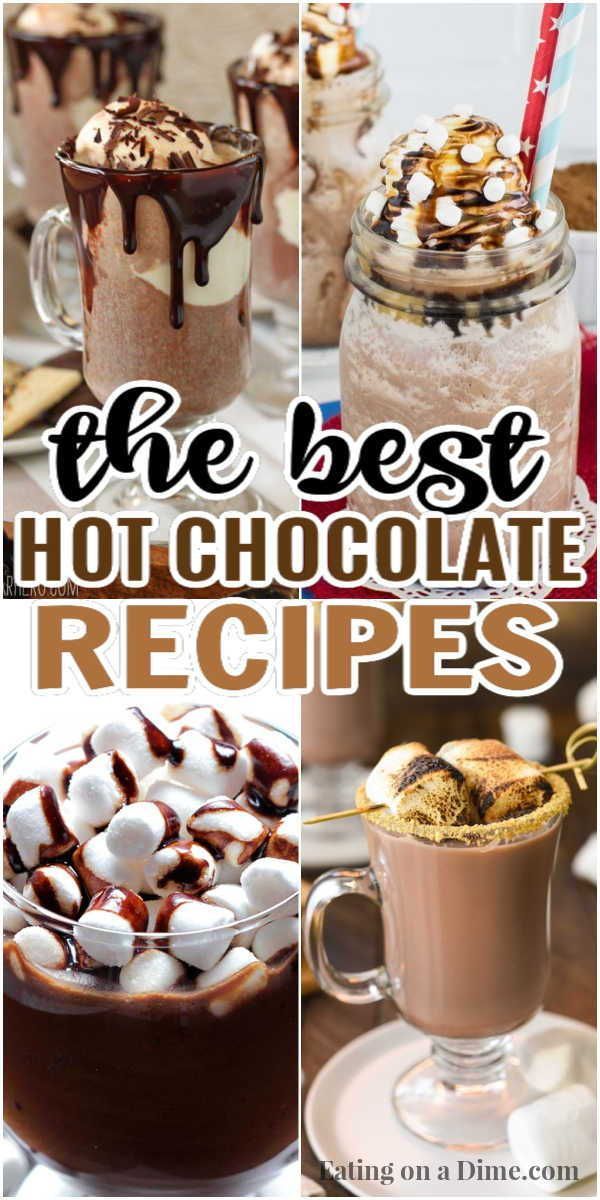 the best hot chocolate recipes and desserts