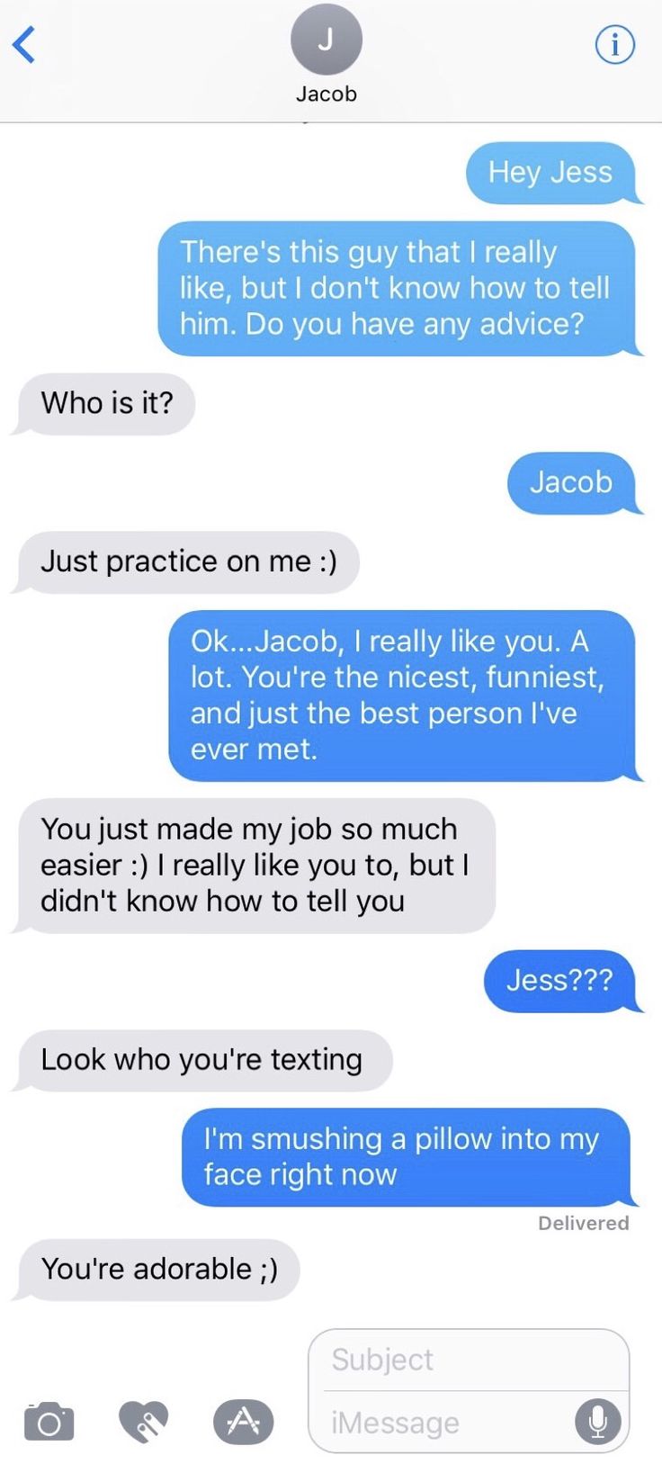 two texts that are being shared on the same cell phone, one is in conversation with another